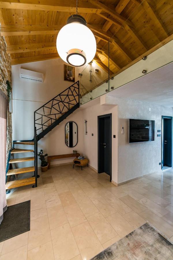 Stone House With Pool Poeta Villa Pridraga Luaran gambar